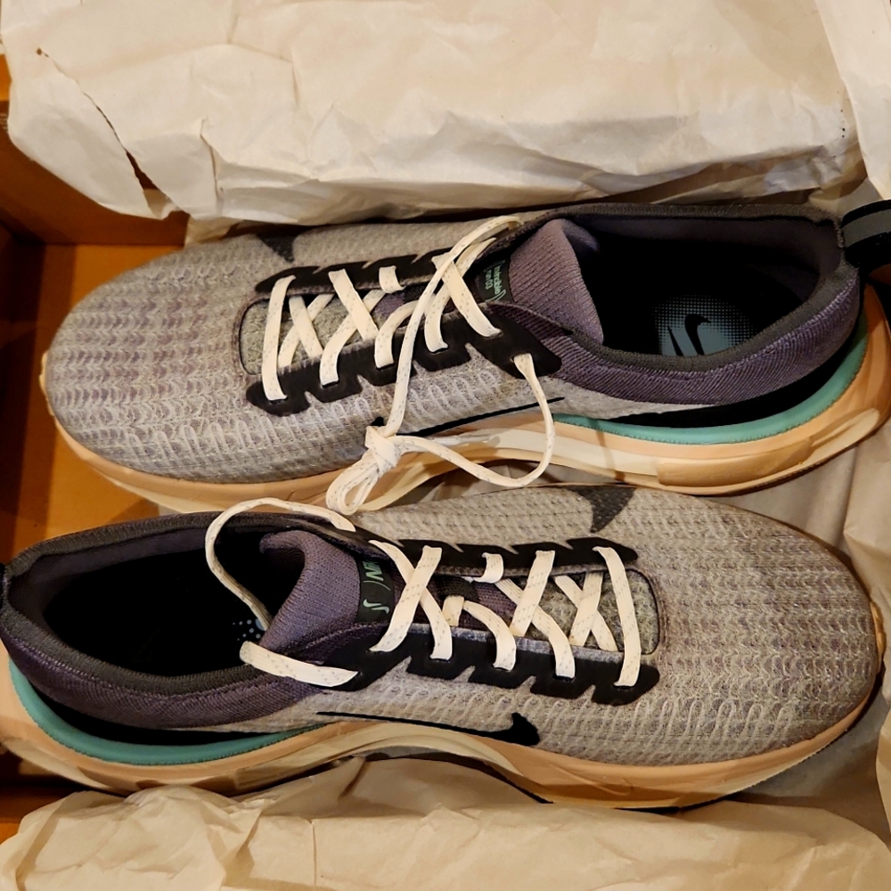 Nike Invincible Run FK 3 men's size 11.5 NIB grey/yellow/pewter